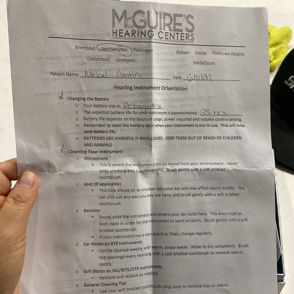 Audible hearing aides - Picture 5 of 9